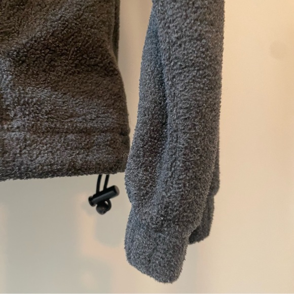 Columbia faux shearling zip up sweater jacket size Medium - Picture 4 of 9